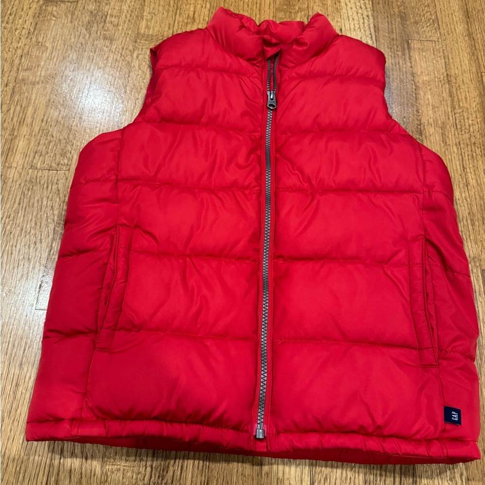 Boys red vest from Gap size Large youth